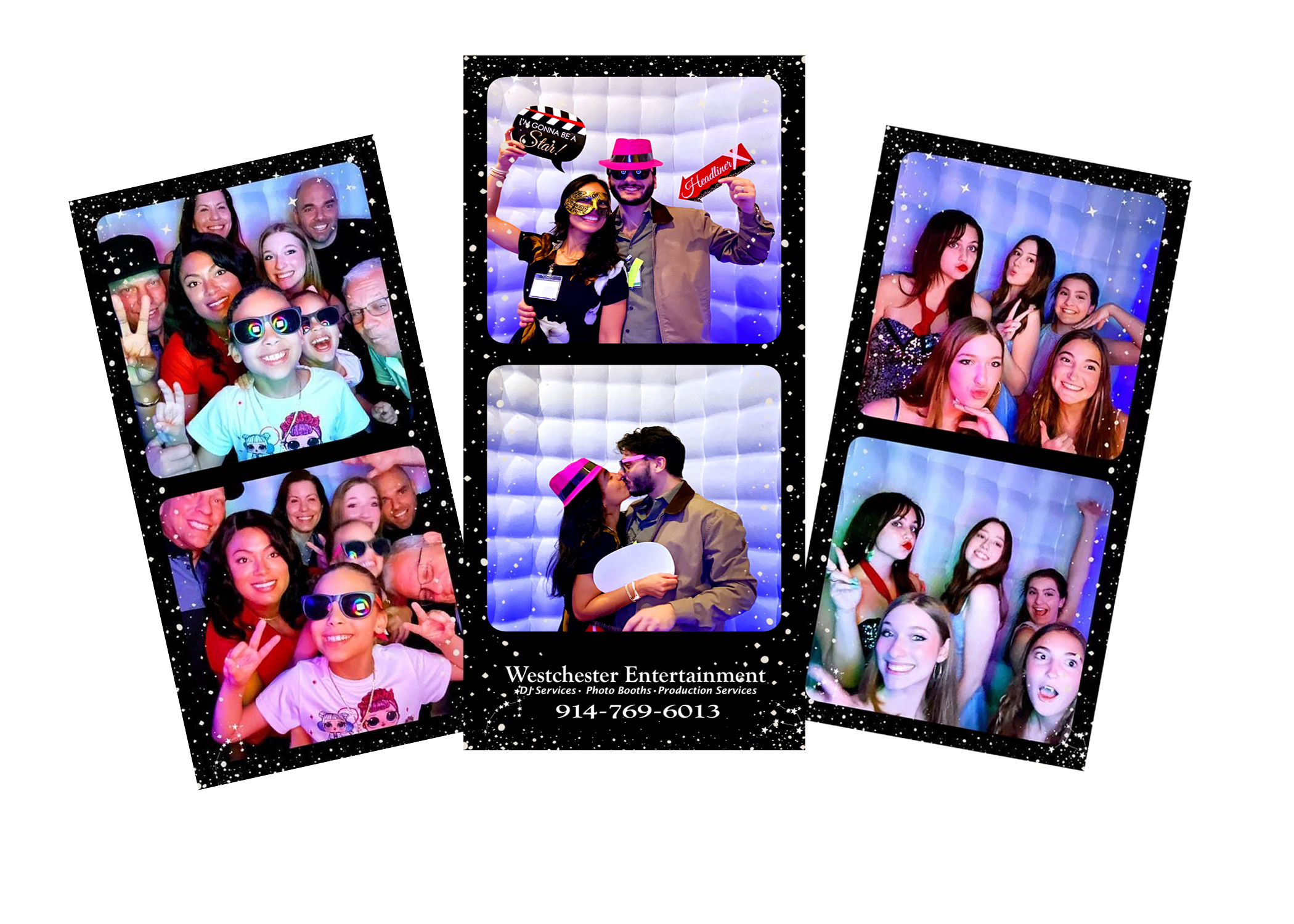 Photo Booth for Weddings, Sweet 16's and Proms.