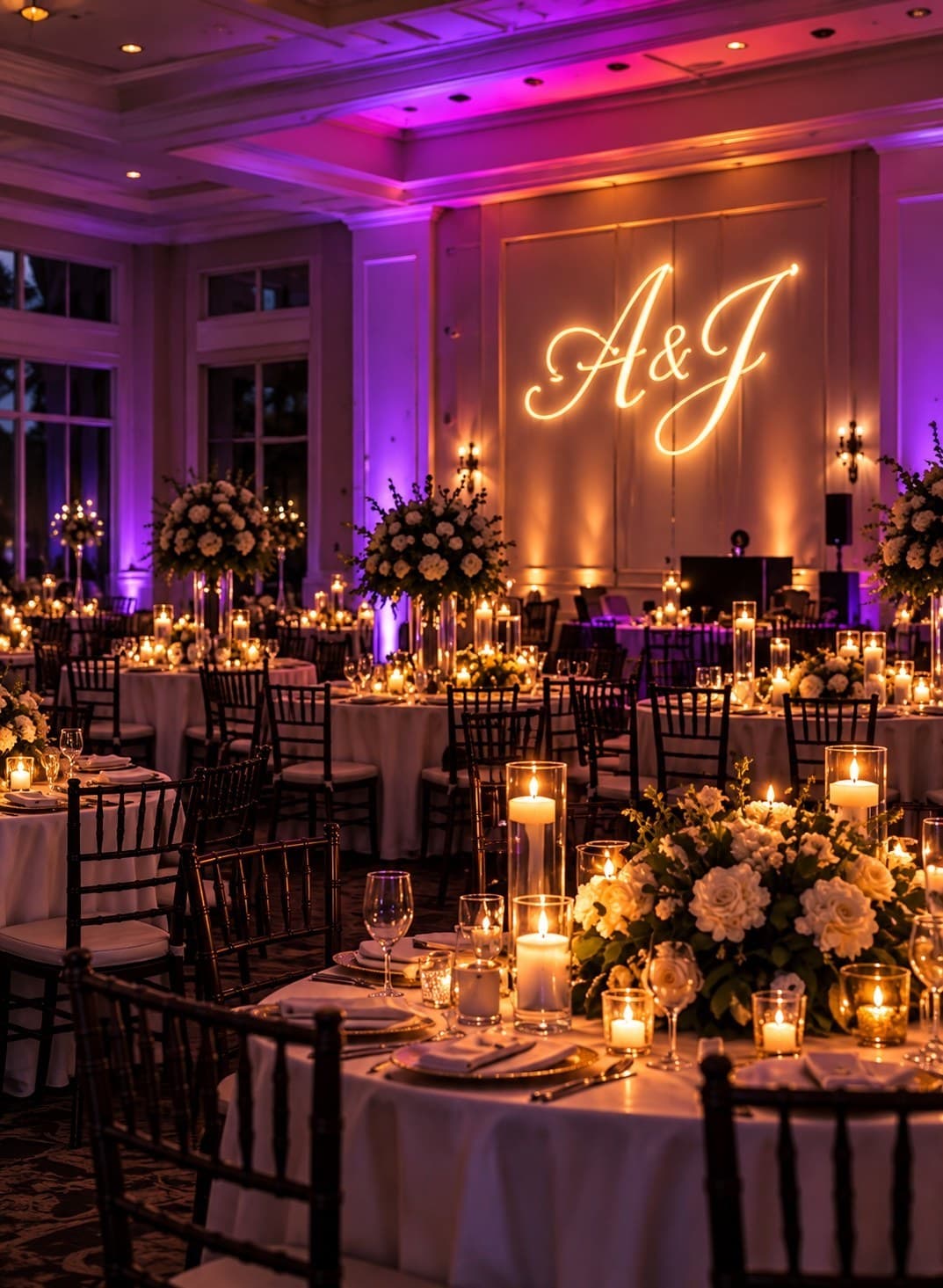Wedding DJ Gold Package entertainment setup