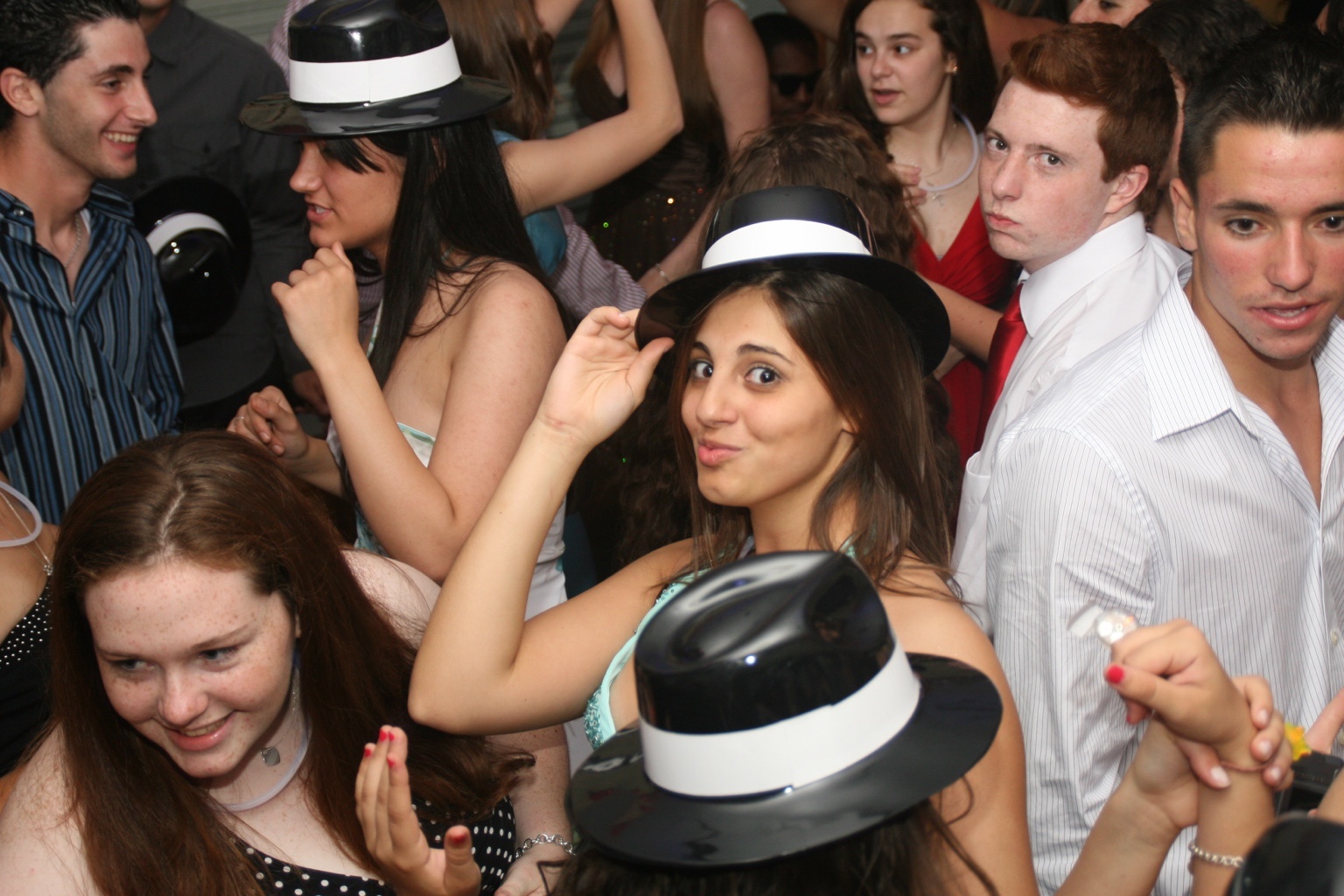 Guests celebrating together at a Sweet 16 party
